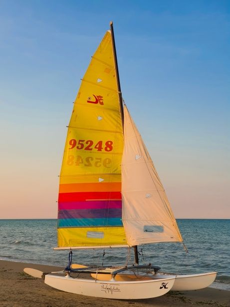 At one time I owned a Hobie 16 catamaran