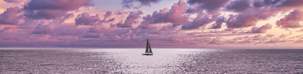 sailboat in open water